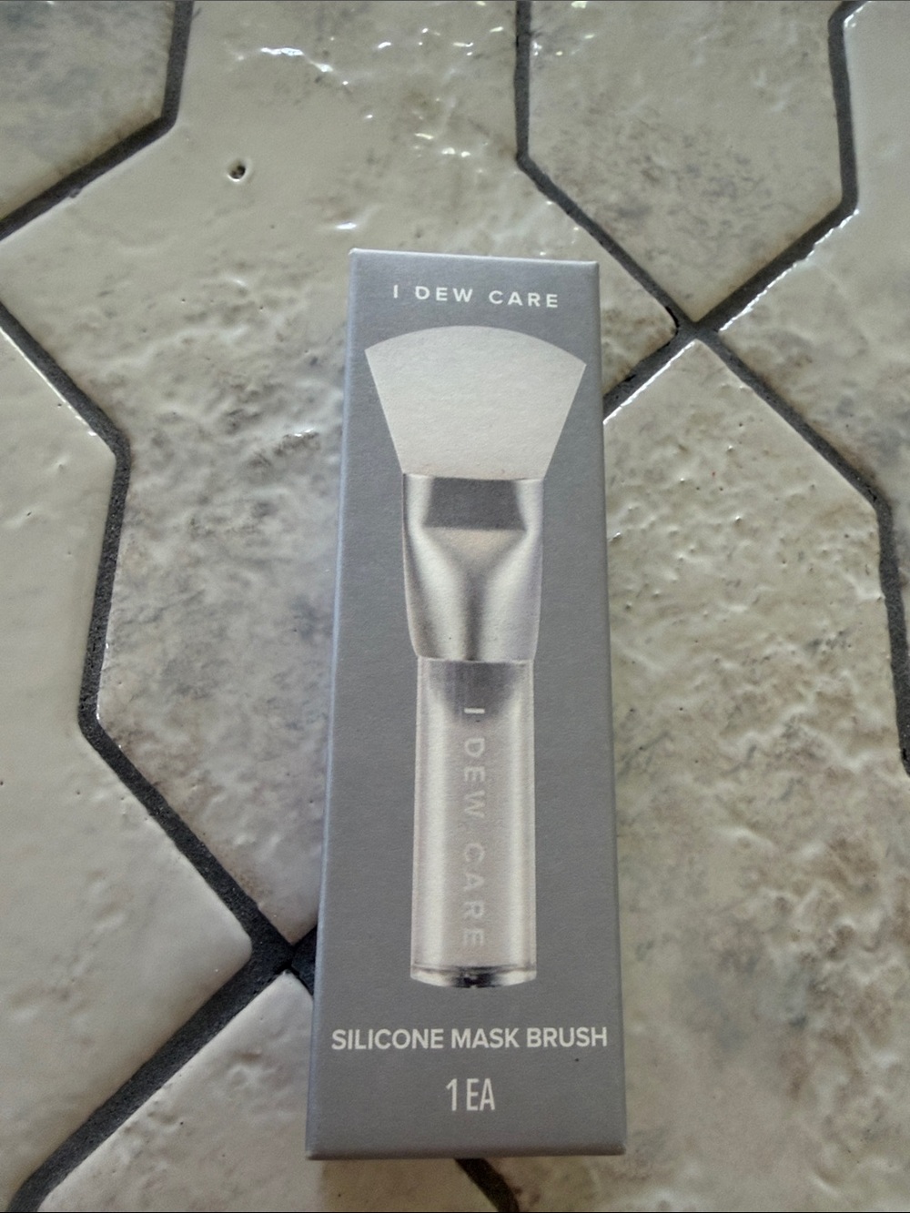 I Dew Care Silicone Mask Brush - Silver